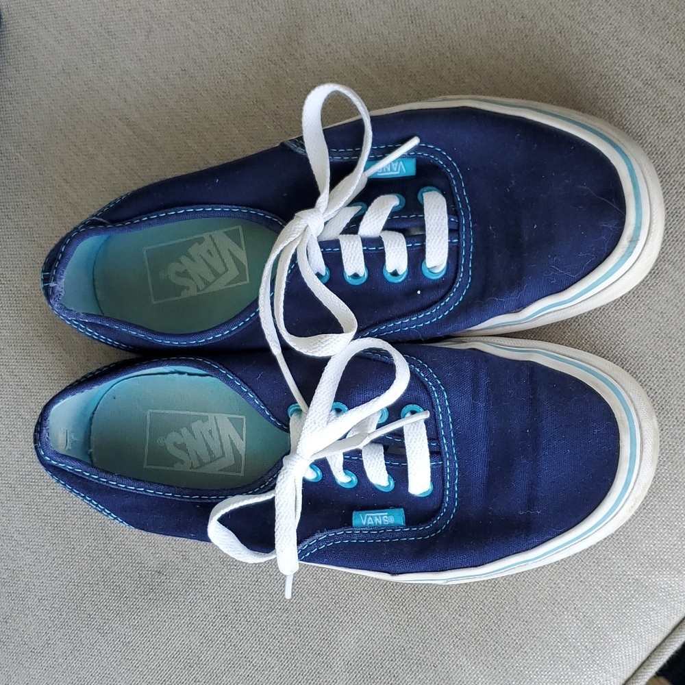 VANS Blue sz 7 Women's EUC